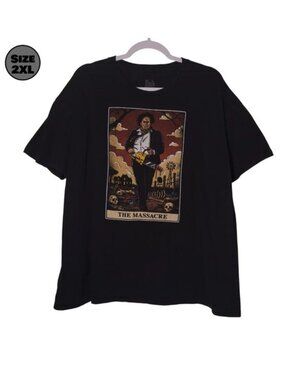 The Texas Chain Saw Massacre: Tarot Card USED Shirt (2XL, Horror, Leatherface)